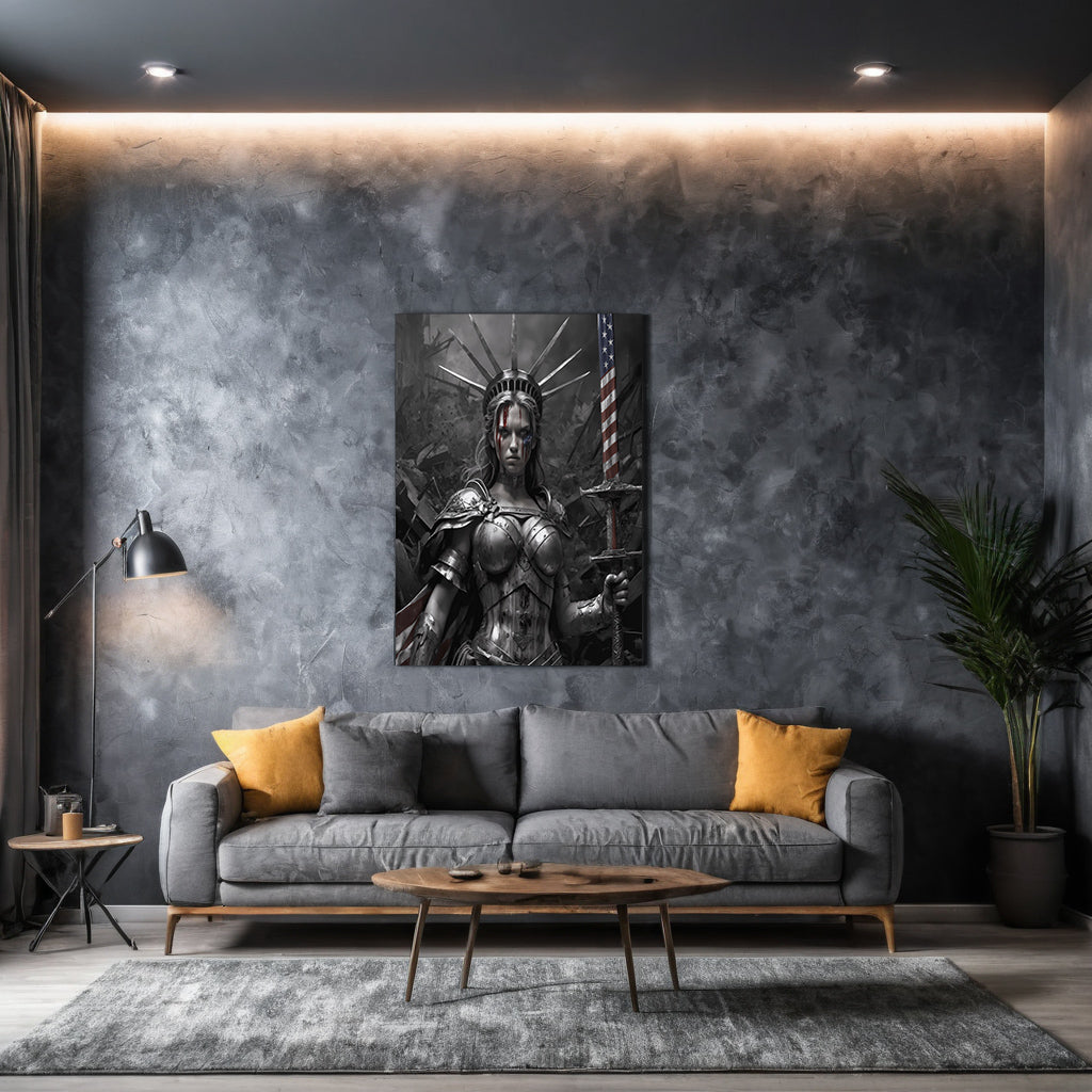 Lady "The Warrior" Liberty (Posters)