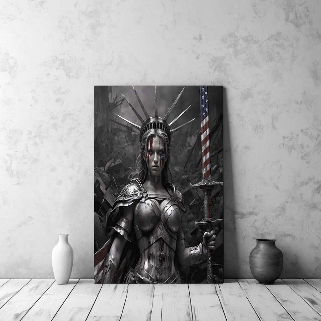 Lady "The Warrior" Liberty (Posters)