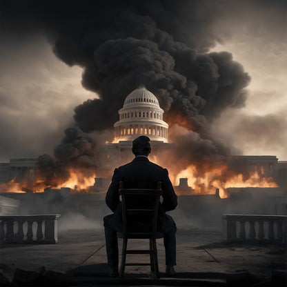 Abe Of Destruction. Canvas Print. main