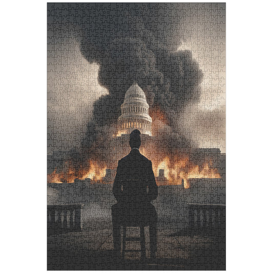 Abe Of Destruction (1,014-piece puzzle)