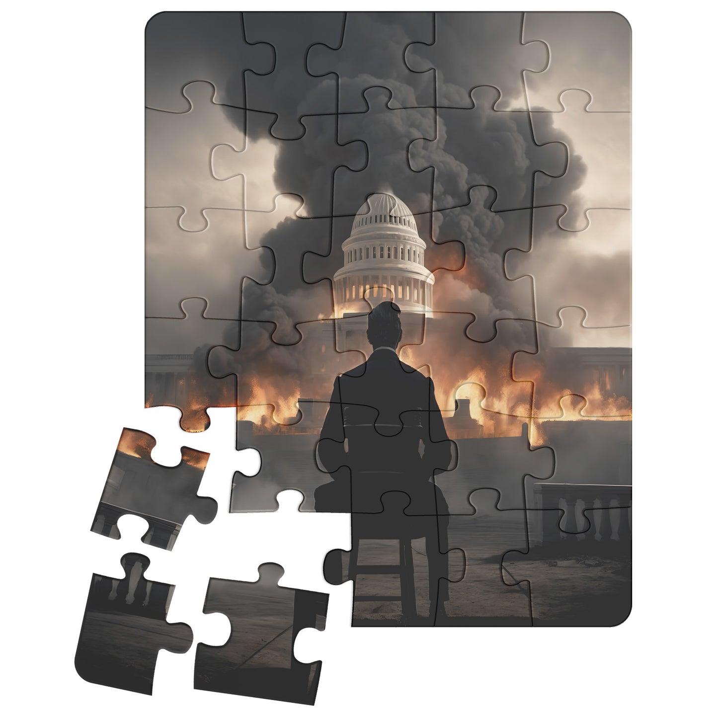 Abe Of Destruction (30 - 500-Piece Puzzle)