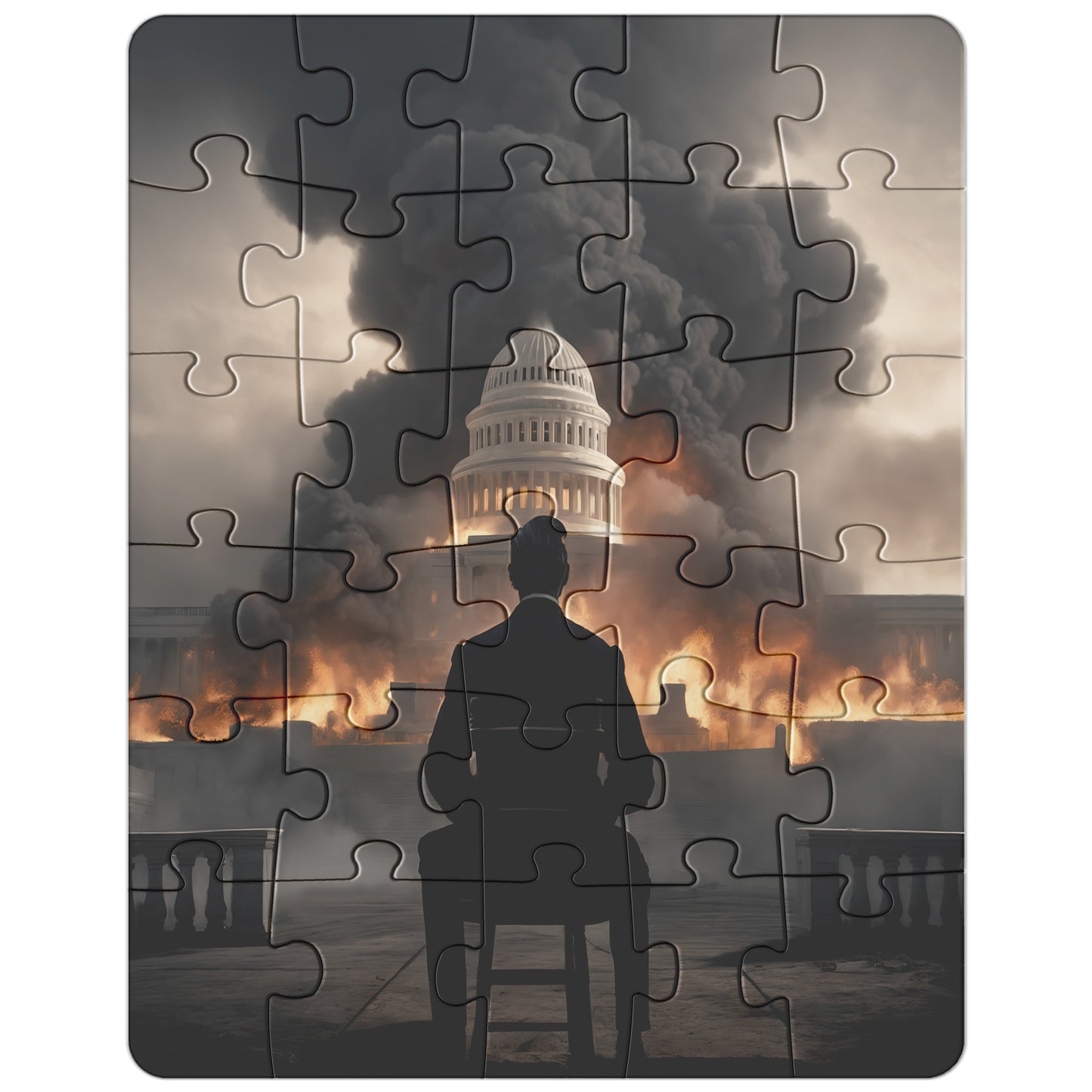 Abe Of Destruction (30 - 500-Piece Puzzle)