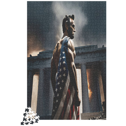 Abraham "Blue Steel" Lincoln (1,014-piece puzzle)