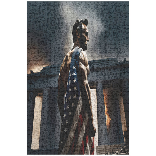 Abraham "Blue Steel" Lincoln (1,014-piece puzzle)