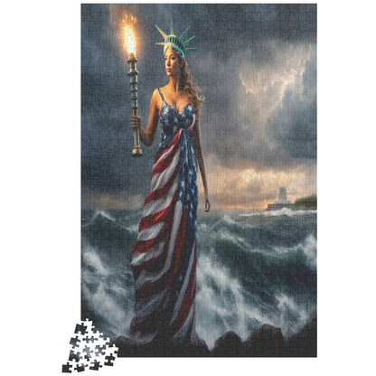 Lady "Beacon Of Hope" Liberty (1,014-piece puzzle)