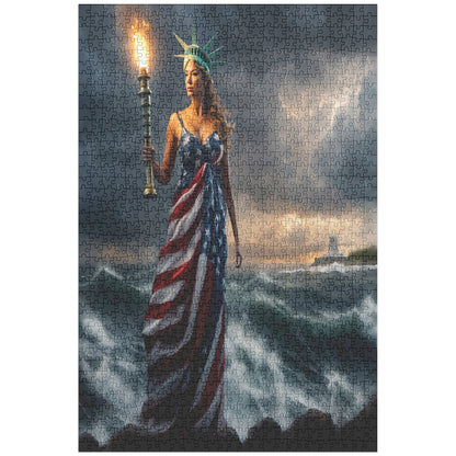 Lady "Beacon Of Hope" Liberty (1,014-piece puzzle)
