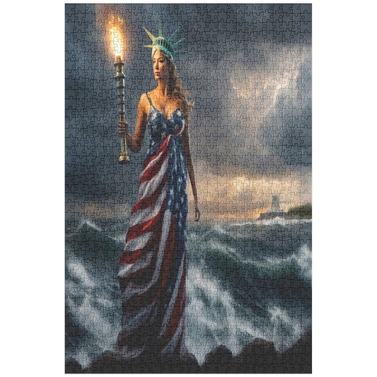 Lady "Beacon Of Hope" Liberty (1,014-piece puzzle)
