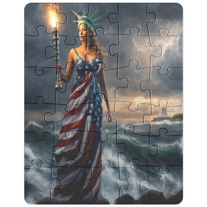 Lady "Beacon Of Hope" Liberty (30 - 500-Piece Puzzle)