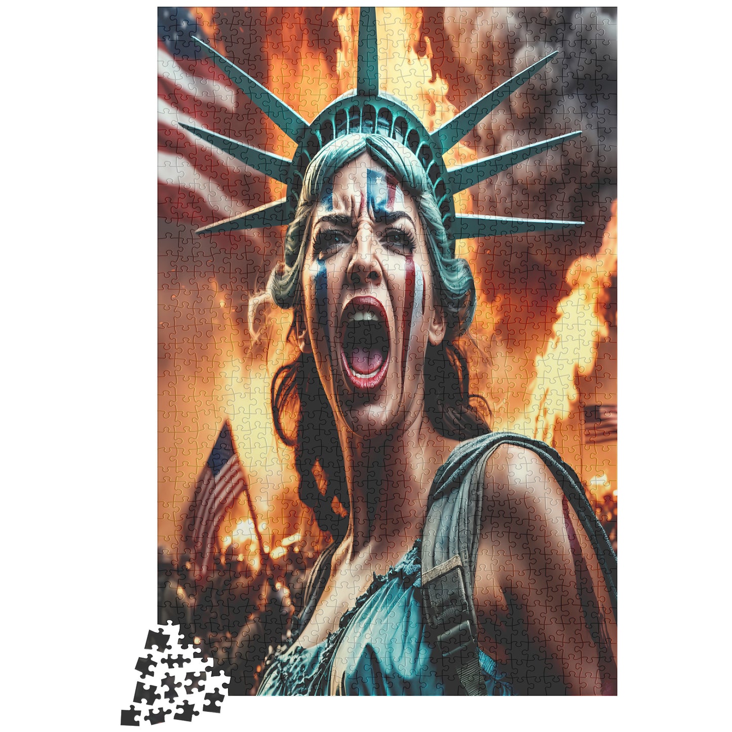 Lady "Freedom" Liberty (1,014-piece puzzle)