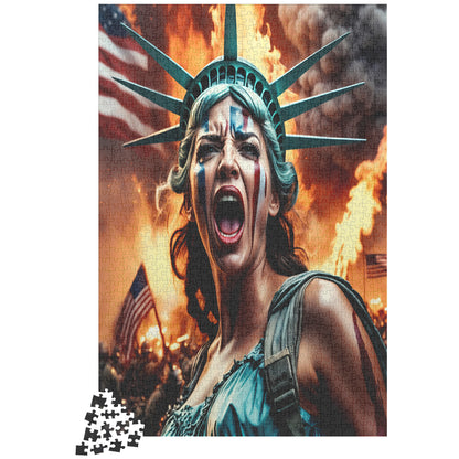 Lady "Freedom" Liberty (1,014-piece puzzle)
