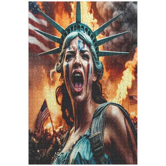 Lady "Freedom" Liberty (1,014-piece puzzle)