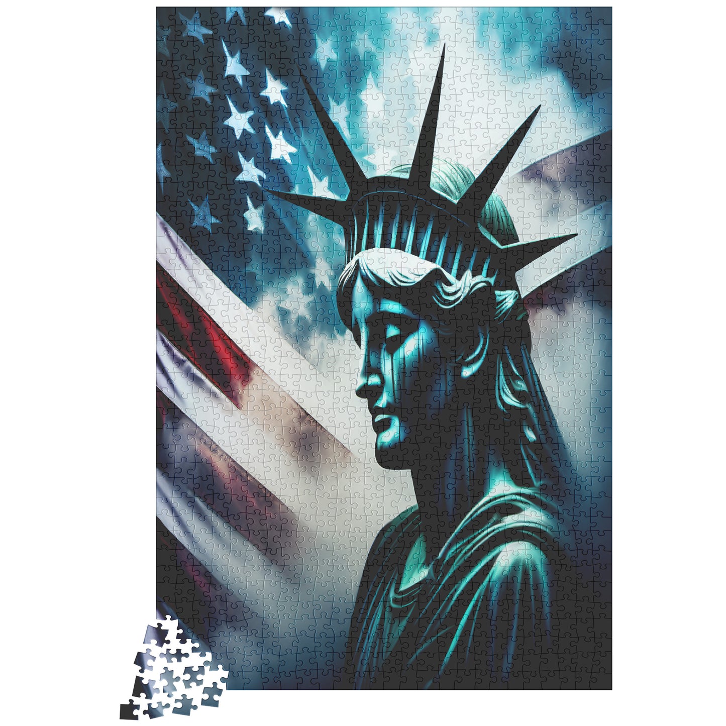 Lady Liberty Of Sorrow (1,014-piece puzzle)
