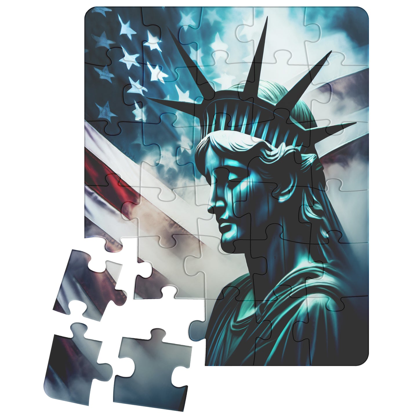 Lady Liberty Of Sorrow (30 - 500-Piece Puzzle)
