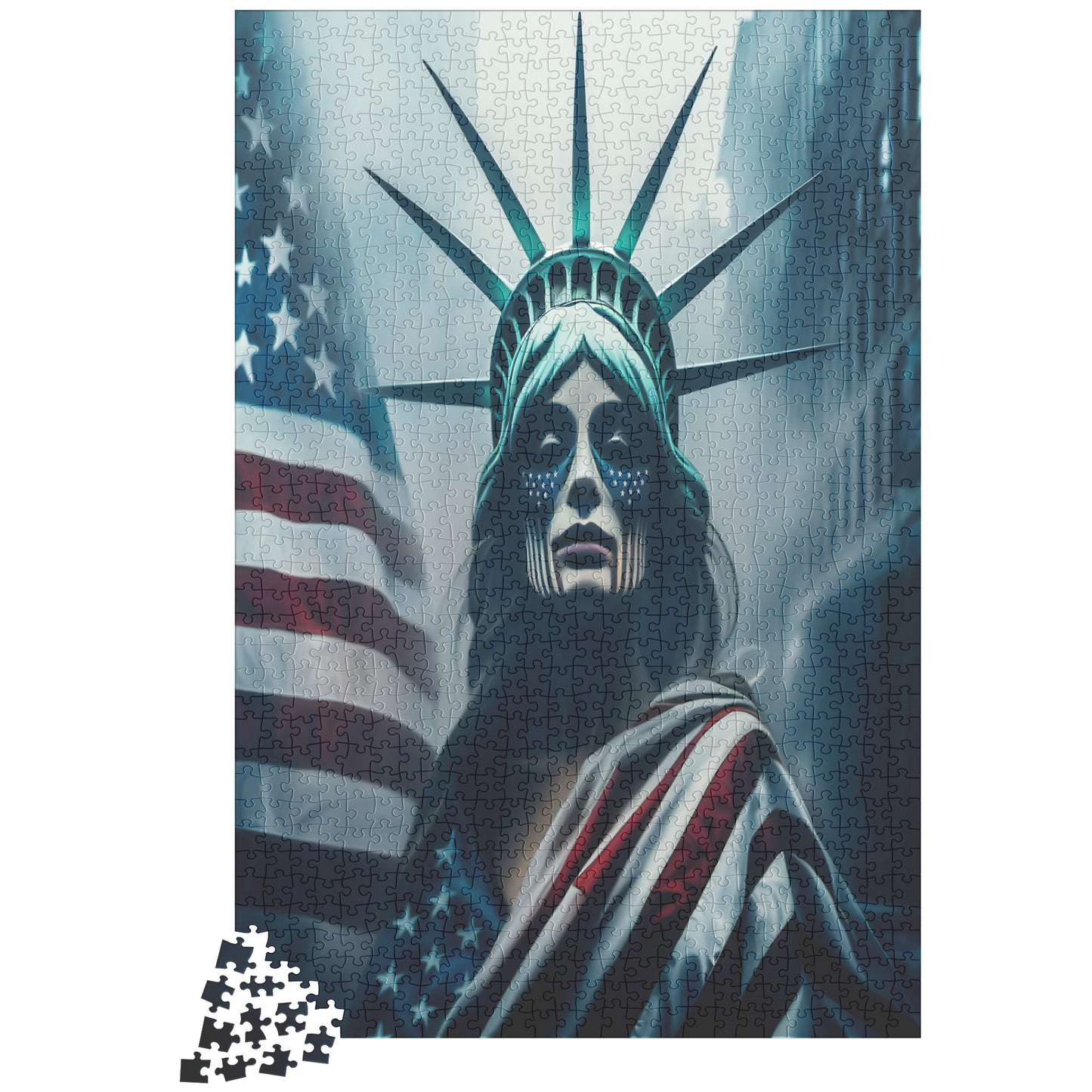 Lady "The Native" Liberty (1,014-piece puzzle)