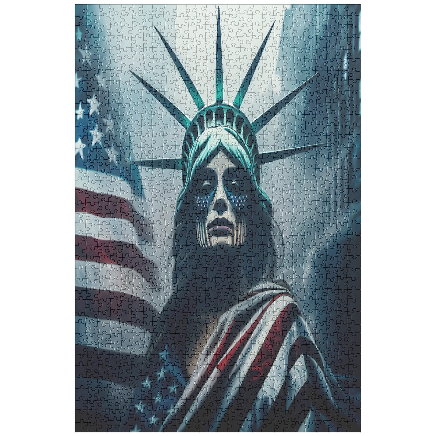 Lady "The Native" Liberty (1,014-piece puzzle)