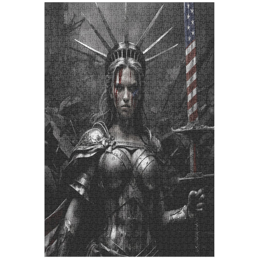 Lady "The Warrior" Liberty (1,014-piece puzzle)