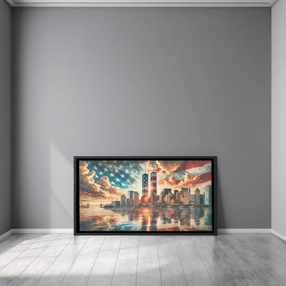 Never Forget (Framed Canvas)