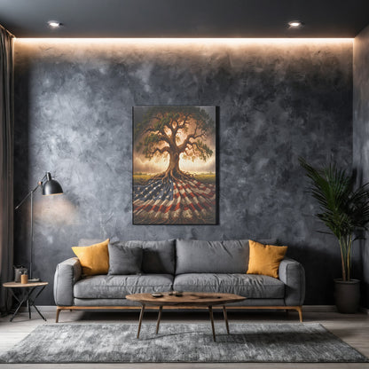 Tree Of Liberty (Canvas Print)