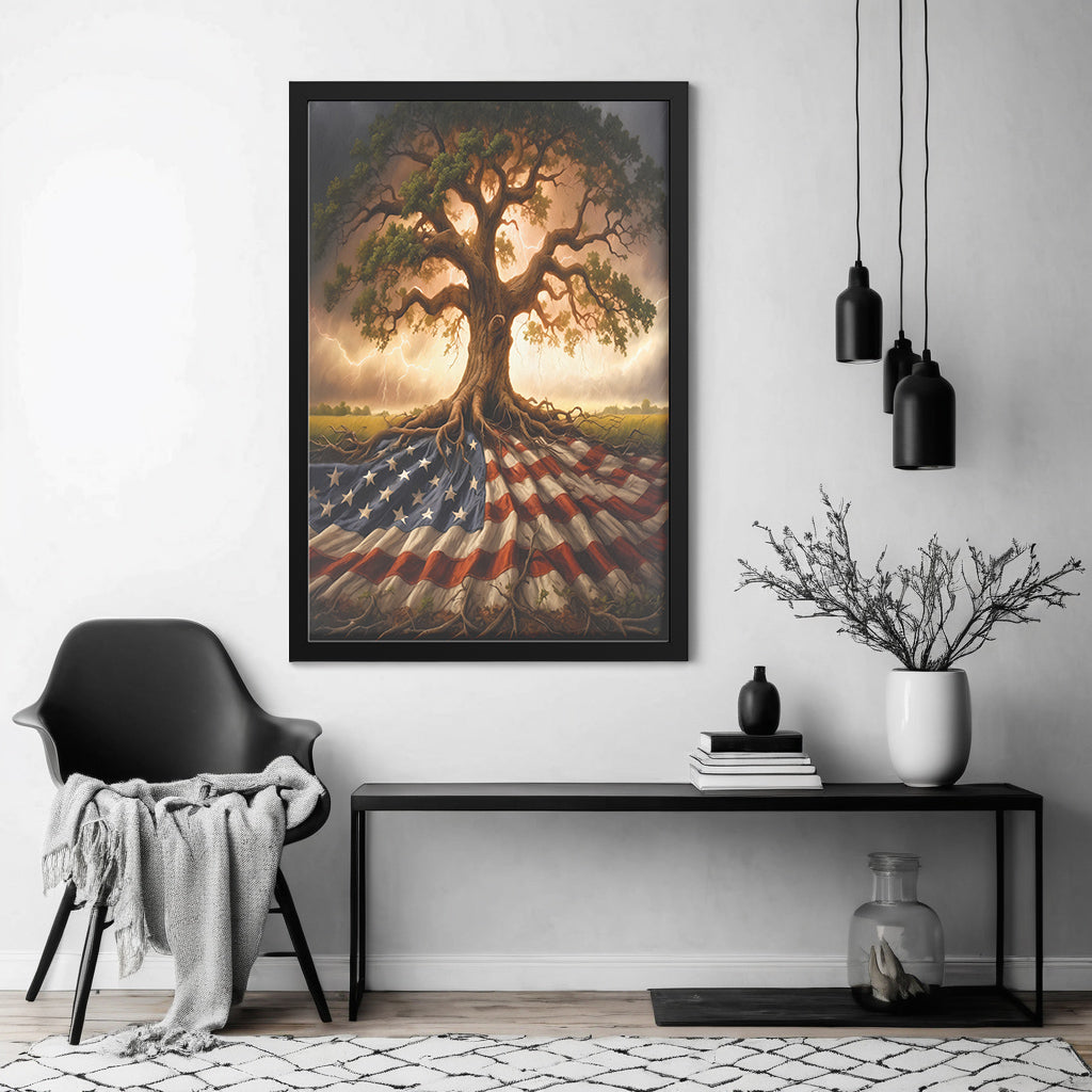 Tree Of Liberty (Framed Art)