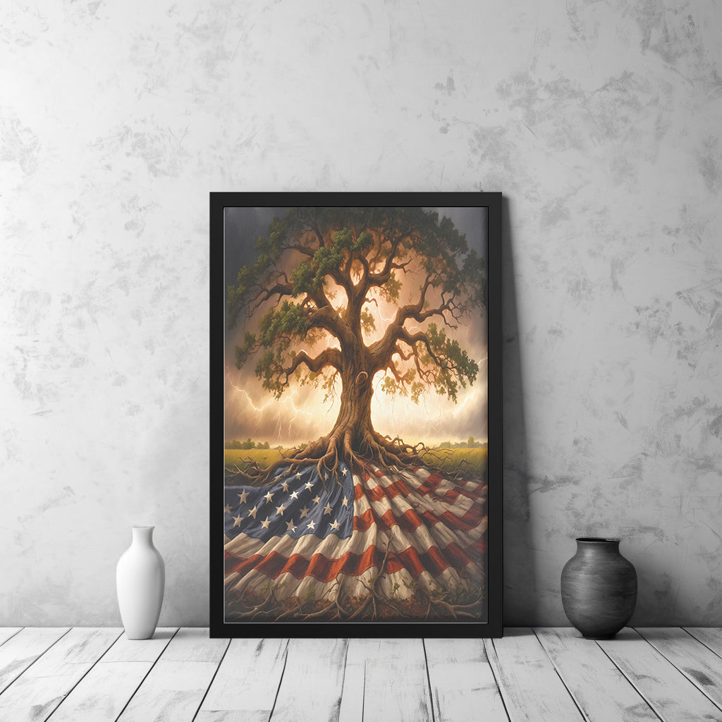Tree Of Liberty (Framed Art)