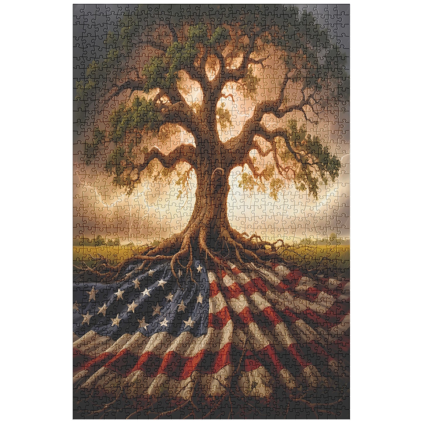 Tree Of Liberty (1,014-piece puzzle)