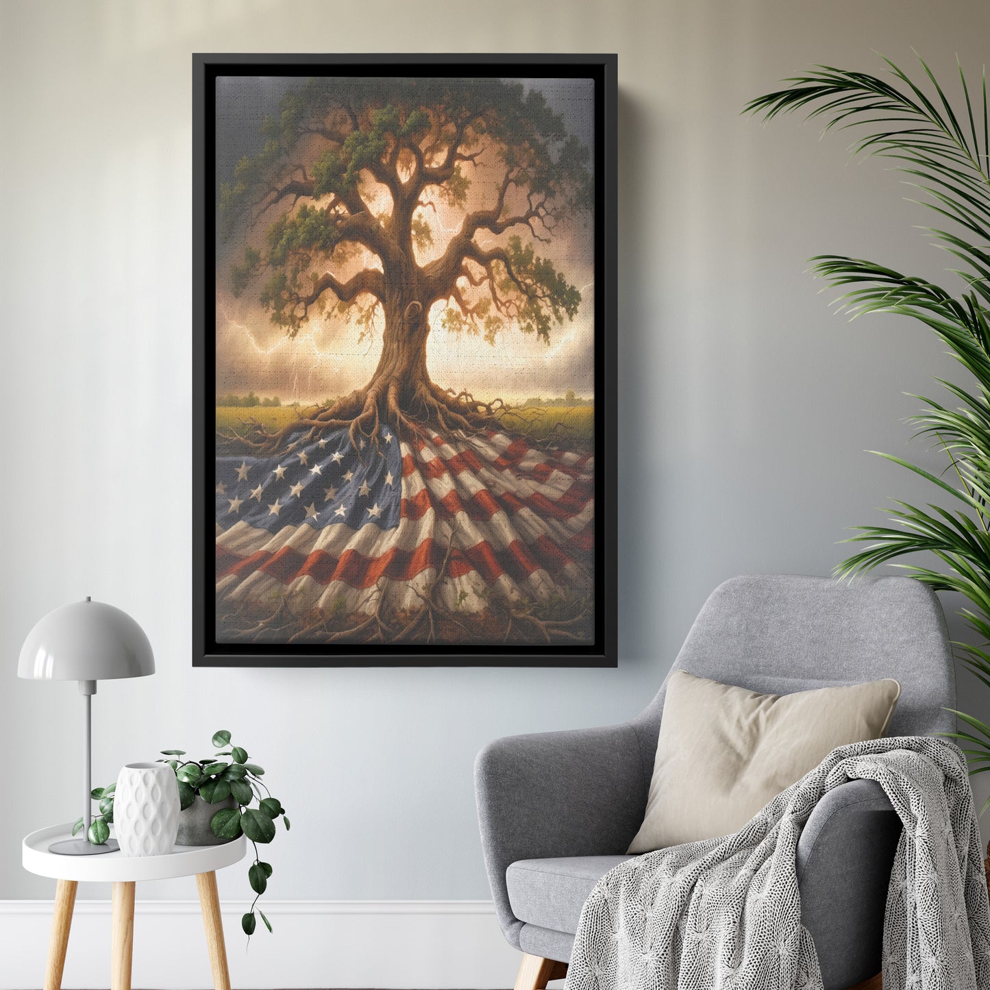 Tree Of Liberty. Canvas Print.
Mock3