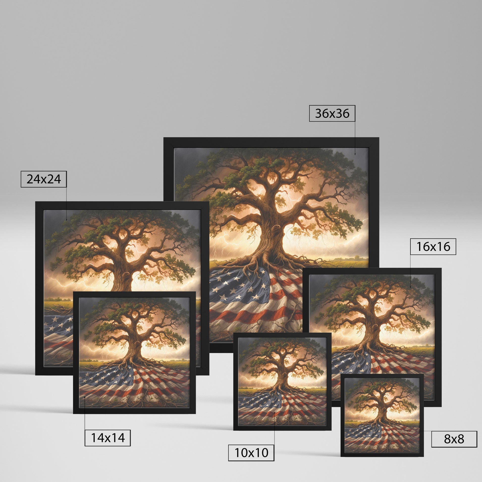 Tree Of Liberty. Canvas Print.
Mock4