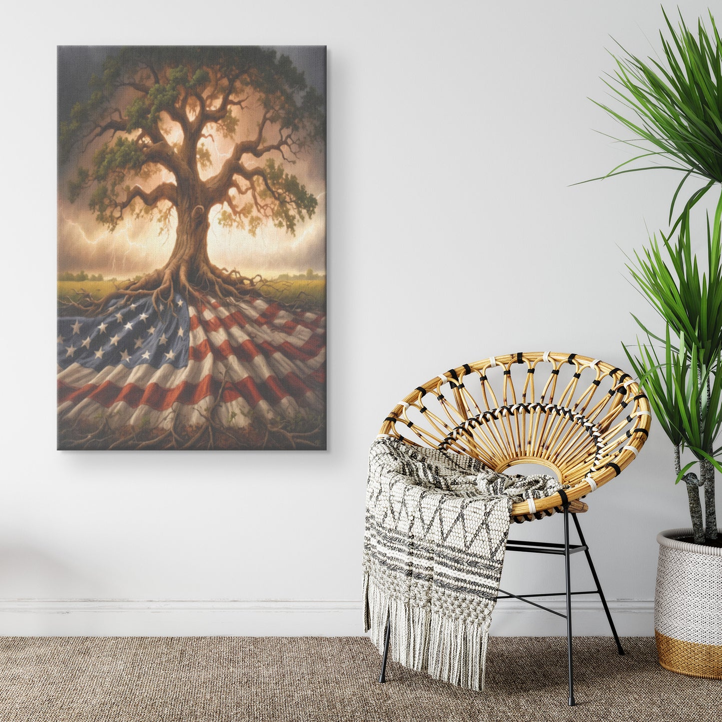 Tree Of Liberty. Canvas Print.
Mock4