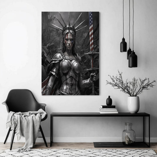 Lady "The Warrior" Liberty (Posters)