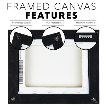 Never Forget. Canvas Print. Mock7